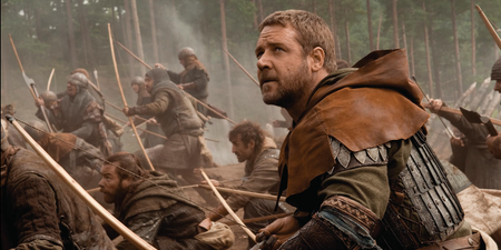 A gritty, epic action movie is airing on TV tonight