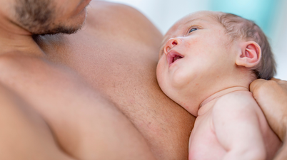 Expert issues warning after baby girl grows ‘micropenis’ after lying on dad’s bare chest