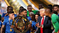 Cole Palmer breaks silence on strange interaction with Donald Trump