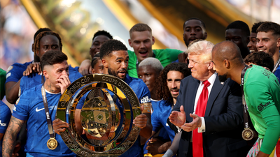 Cole Palmer breaks silence on strange interaction with Donald Trump