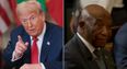 Trump asks Liberian president where he learned English – the country’s official language