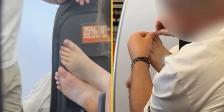 Woman horrified after seeing EasyJet passenger ‘picking dirt out of partner’s toenails’ during flight