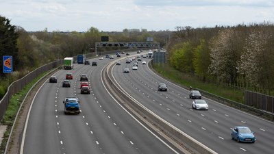 Motorist fined £300 for going 59mph on UK motorway