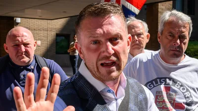 Tommy Robinson arrested over alleged assault at London station