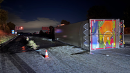 Major UK motorway closed after serious crash involving lorry