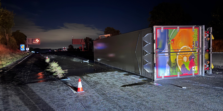 Major UK motorway closed after serious crash involving lorry