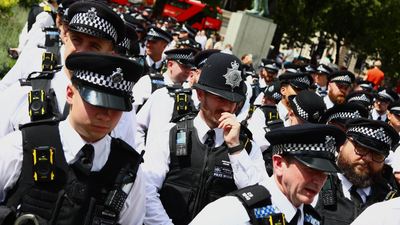 Police arrest nearly 500 people at protest over Palestine Action ban
