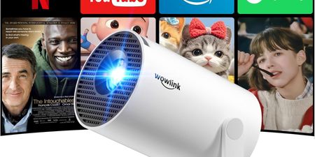 Projector goes viral on TikTok that genuinely looks like a 90-inch TV on your wall