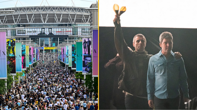 Noel Gallagher hits back at Oasis fans after boos ring out at Wembley