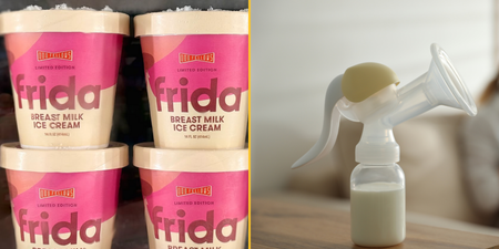 Frida has released a limited-edition breast milk ice cream